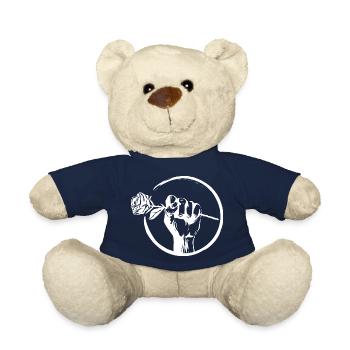 Weiße Rose - Teddy - French Navy - Vorne
