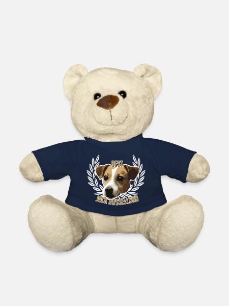 Best Jack Russell Papa Dog Saying - Teddy Bear - french navy