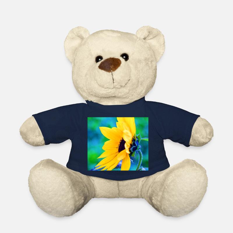 Sunflower - Teddy Bear - french navy