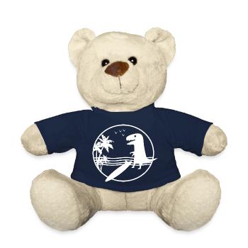 Dinosaur Dino - Teddy Bear - french navy - Front