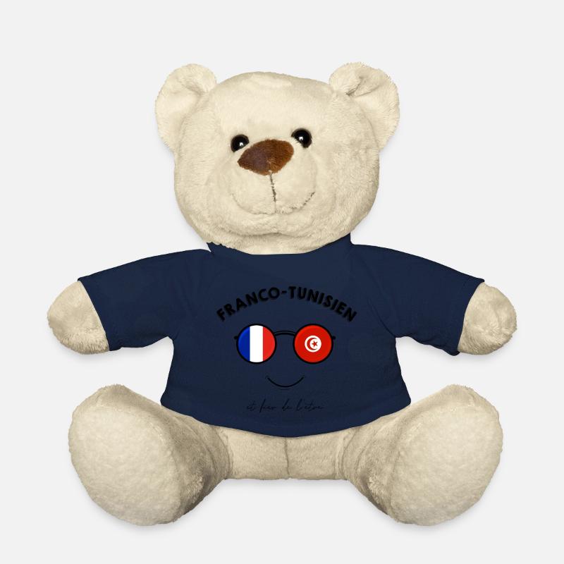 Franco-tunisien et fier de l'être - Nounours - bleu marine