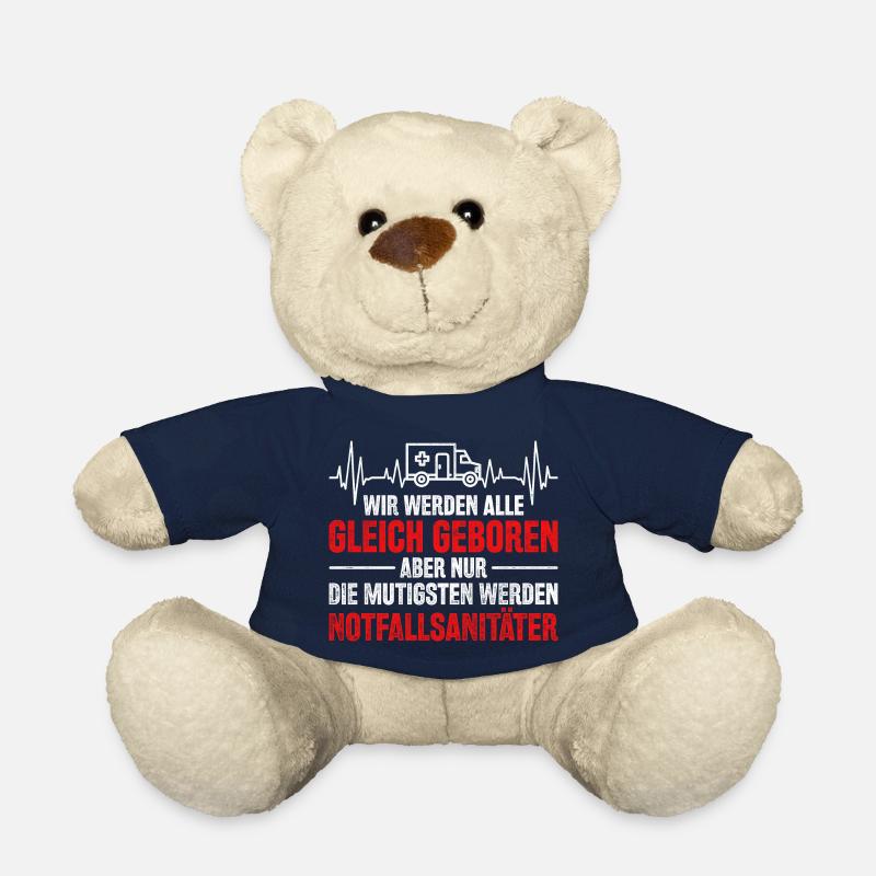 Notfallsanitäter Rettungsdienst Sanitäter - Teddy - French Navy
