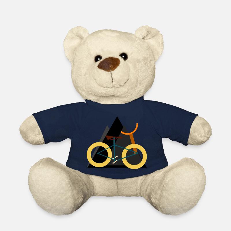 Rétro Roue - Nounours - bleu marine