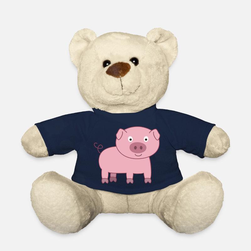 Cochons - Nounours - bleu marine