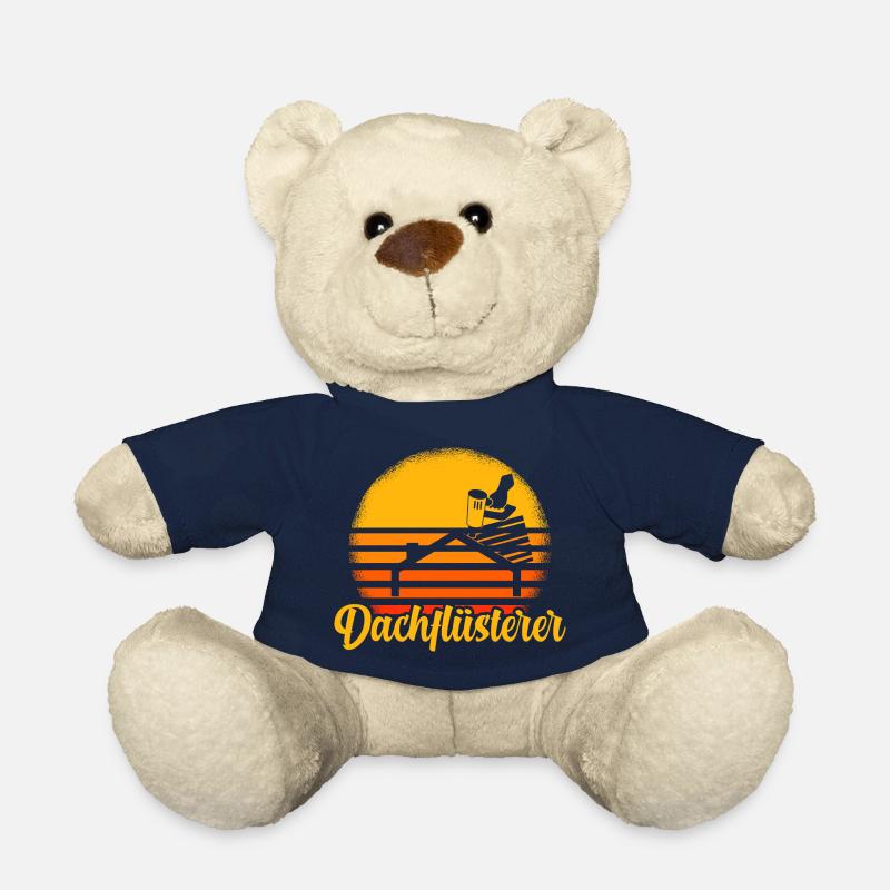 Retro Spengler Dachflüsterer Klempner - Teddy - French Navy