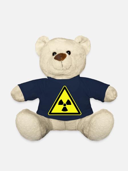 Nuclear Radiation, Warning Ionizing Radiation - Teddy Bear - french navy