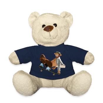 Skater Skateboard Grind Freestyle - Teddy - French Navy - Vorne