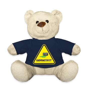 Radioactivity - Teddy Bear - french navy - Front