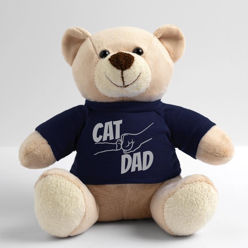 Conception du logo Cat Dad Nounours