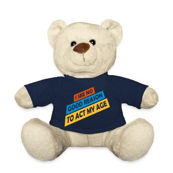 to act my age - Teddy Bear - french navy - Front