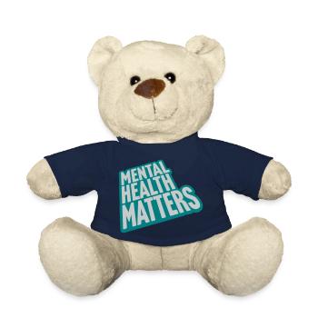 la santé mentale compte citation - Nounours - bleu marine - Devant