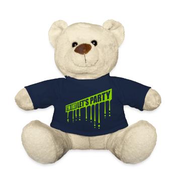im fat lets party - Teddy - French Navy - Vorne