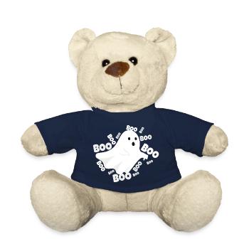 "BOO" Halloween Geist - Teddy - French Navy - Vorne