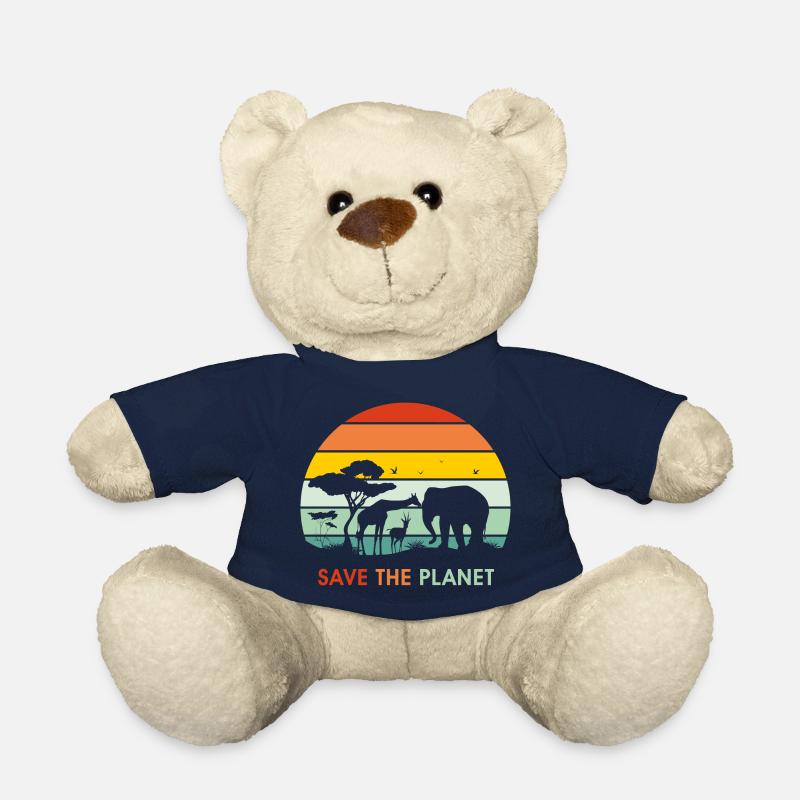 Save the planet - Teddy Bear - french navy