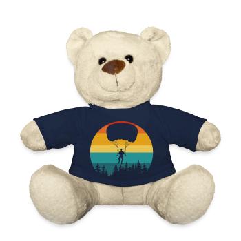 Amateur de parachute vintage - Nounours - bleu marine - Devant