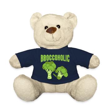 Broccoholic Broccoli Vegetable - Teddy - French Navy - Vorne