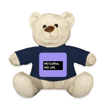 No Coffee no LIFE - Teddy Bear - french navy - Front