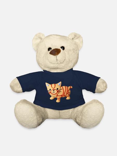 Cher chat gentil - Nounours - bleu marine