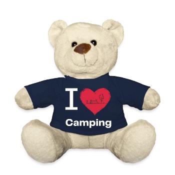 I LOVE Camping - Teddy - French Navy - Vorne