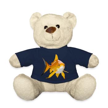 Le poisson rouge - Nounours - bleu marine - Devant