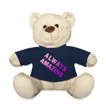 Toujours incroyable - Nounours - bleu marine - Devant