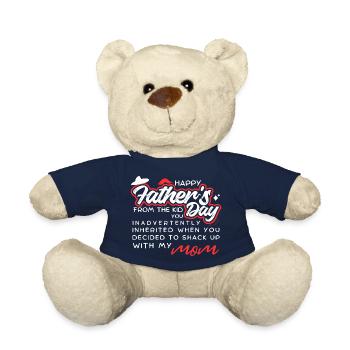 Bonne fête des pères de la part de The Kid - Nounours - bleu marine - Devant