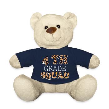 Cadeaux d’enseignants de 4e année pour les enseignants - Nounours - bleu marine - Devant
