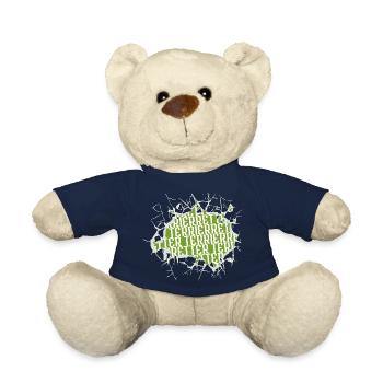 book author bday jokes birthday present idea - Teddy - French Navy - Vorne