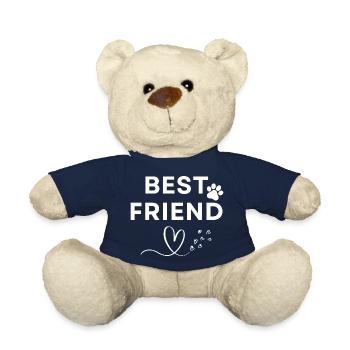 Best friend - Teddy Bear - french navy - Front