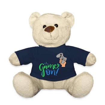 Game On - Ich bin ein Gamer! - Teddy - French Navy - Vorne