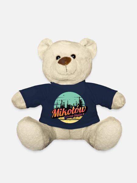 Mikołów, Haute-Silésie - Nounours - bleu marine