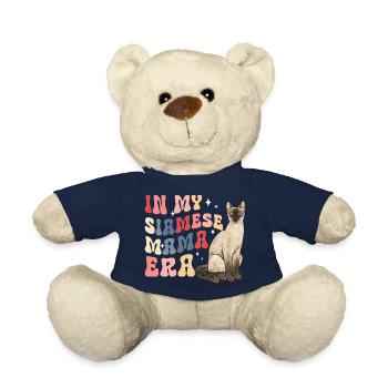Siamese Cat Siamese Cat - Teddy Bear - french navy - Front