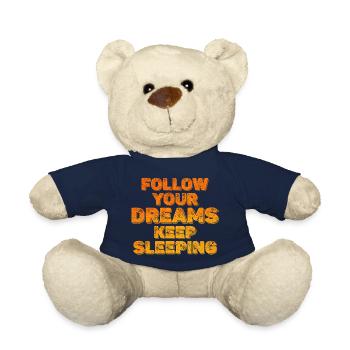 Lass deine Träume weiter schlafen - Teddy - French Navy - Vorne