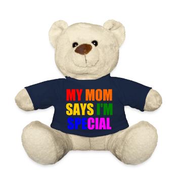 my mom says i'm special - Teddy - French Navy - Vorne