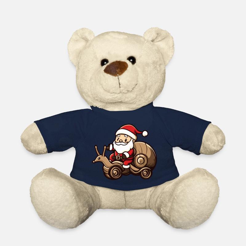 Schnecke Weihnachtsmann Cartoon - Teddy - French Navy