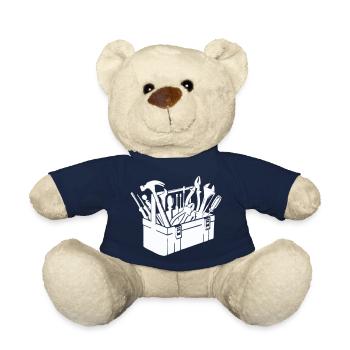 Tool Toolbox - Teddy Bear - french navy - Front