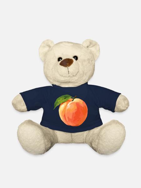 Peach - Teddy Bear - french navy