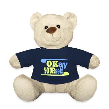 Okay Yourself 2 - Teddy Bear - french navy - Front