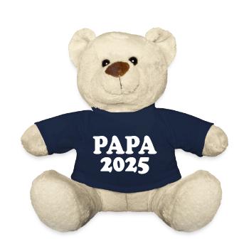 Papa 2025 - Nounours - bleu marine - Devant