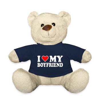 I love my boyfriend - Teddy - French Navy - Vorne