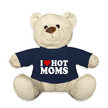 I love hot moms mom - Teddy - French Navy - Vorne