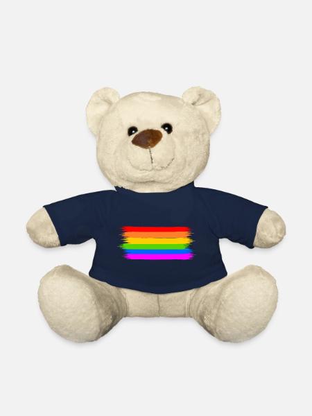 Regenbogen Regenbogenfahne - Teddy - French Navy