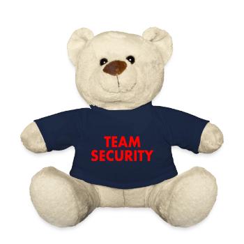 Team security - Teddy Bear - french navy - Front