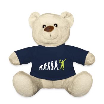 Padel Padel Player Padeltennis Paddle Padel Trainer - Teddy Bear - french navy - Front