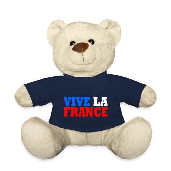 Vive la france - Teddy Bear - french navy - Front