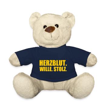 Herzblut wille stolz - Teddy - French Navy - Vorne
