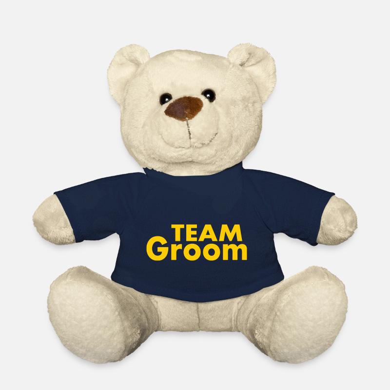 Team groom - Nounours - bleu marine