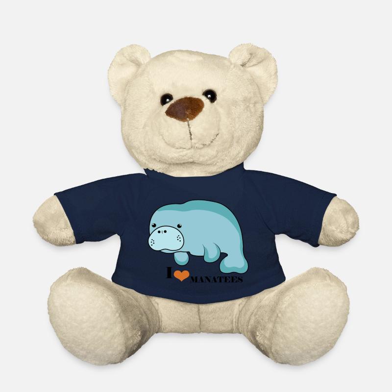 Manatee Love - Teddy - French Navy