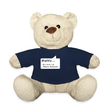 Wie kann ich helfen? - Teddy - French Navy - Vorne