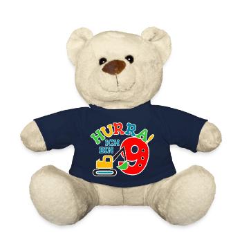 9. Geburstag Bagger - Teddy - French Navy - Vorne